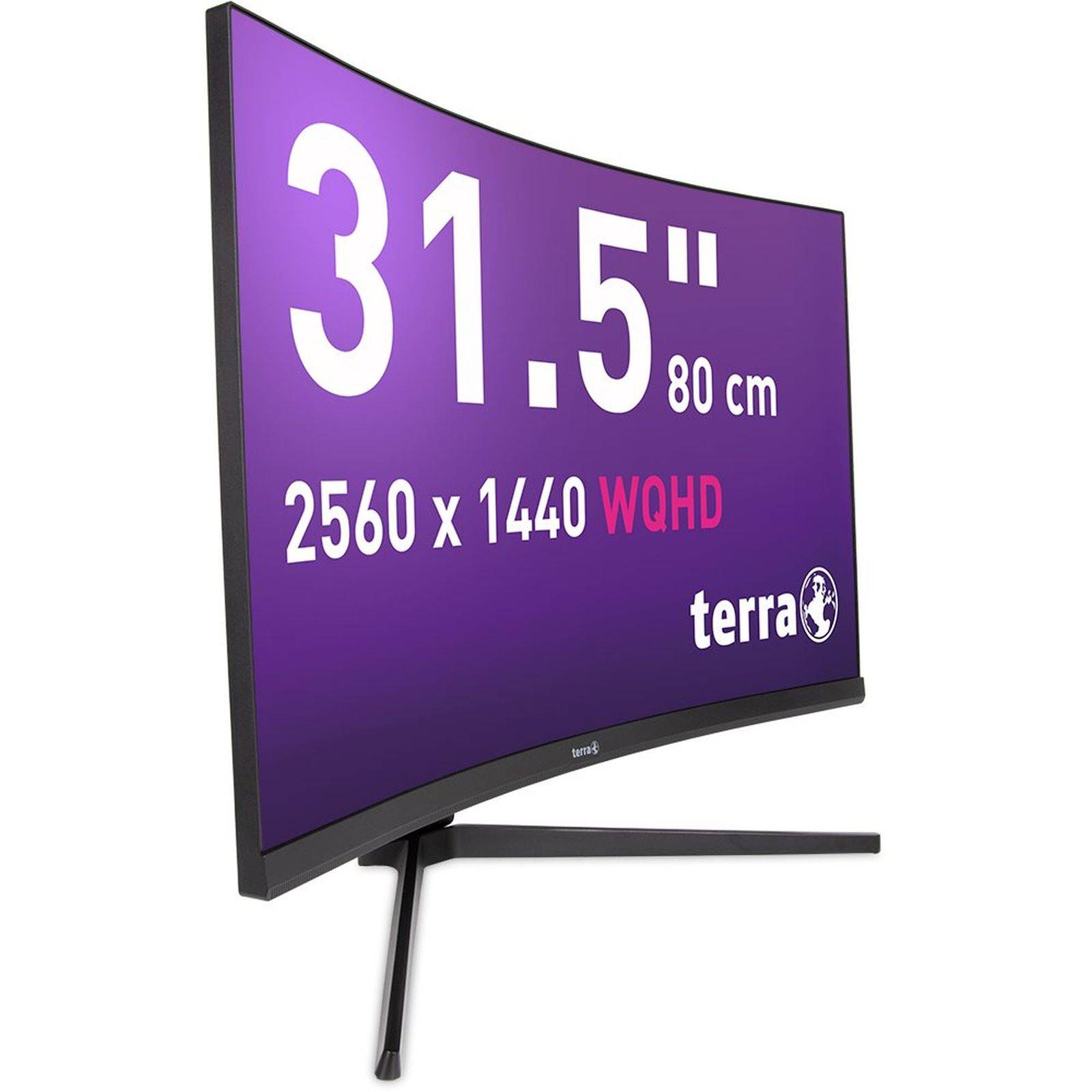 TERRA 3285W, 80 cm (31.5"), 2560 x 1440 pixels, Wide Quad HD, LCD, 1 ms, Noir-4