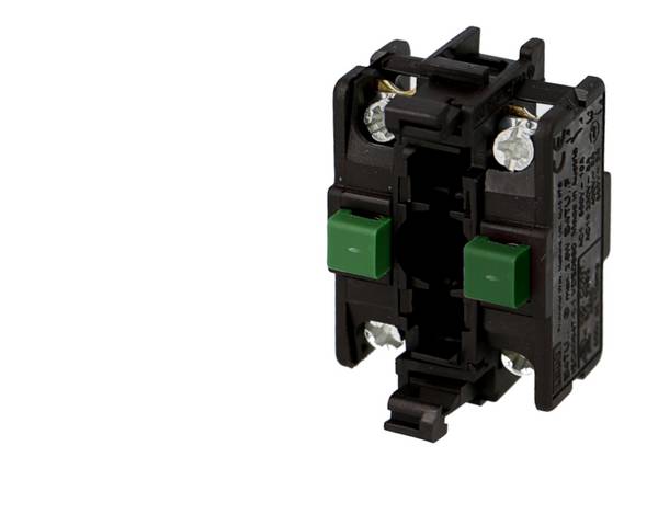 Contact auxilliaire 2NO pour boitier à boutonnerie Ø22mm IMO - B4TU20