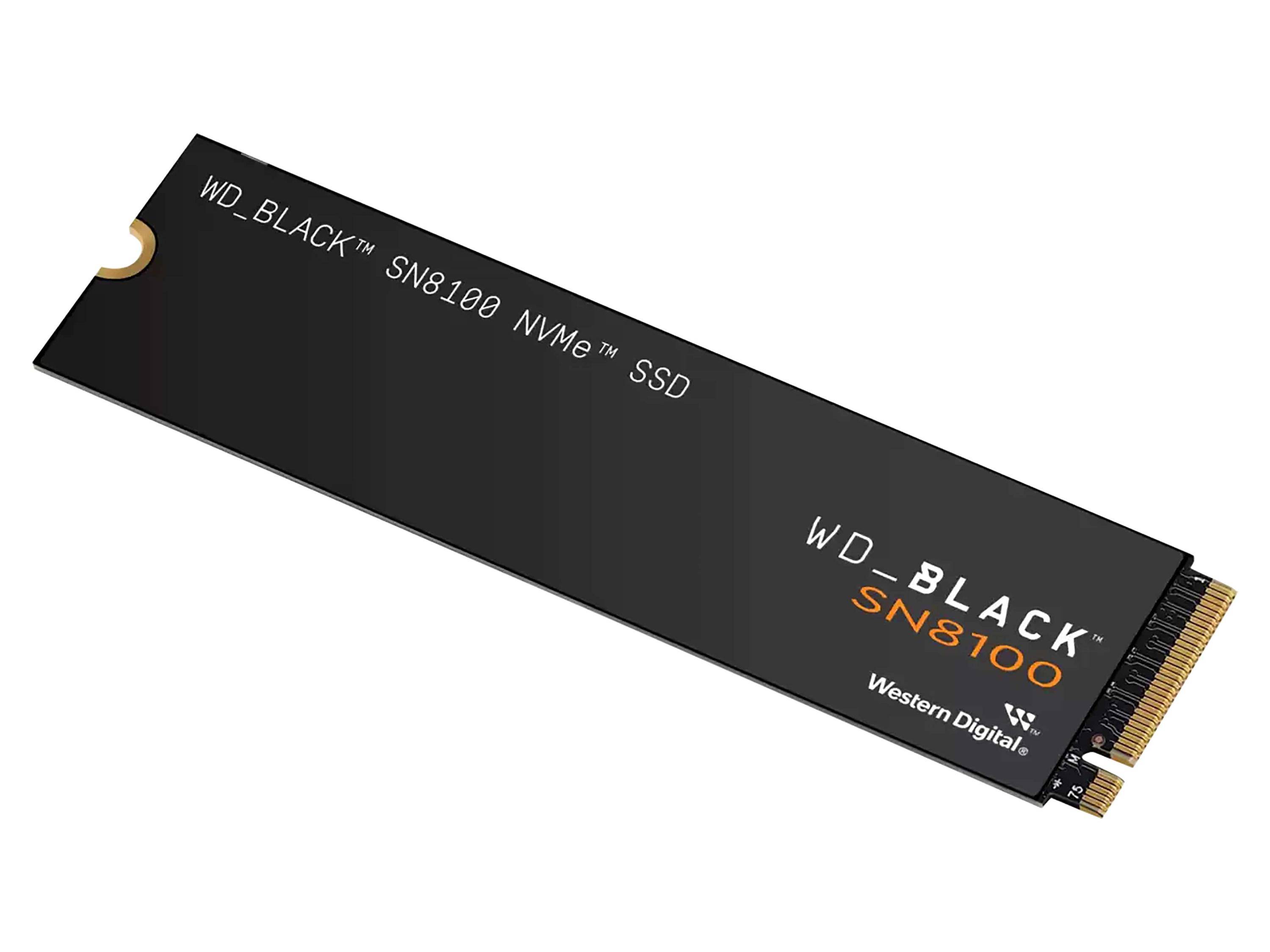 WD Black 2To SN8100 PCIe 5.0x4 NVMe M.2 SSD POWERED BY SANDISK-1