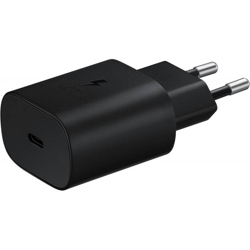 Samsung Starter Pack (Chargeur 25W TA800N & Écouteurs Type C AKG IC100B - Noir (Emballage Original)-1