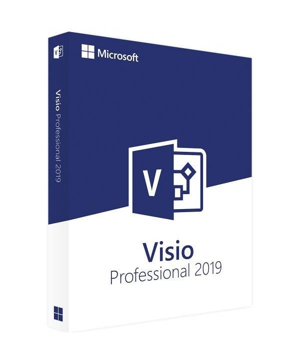 Microsoft Visio 2019 Professionnel (clé "bind") - Licence à télécharger - Livraison rapide 7/7j