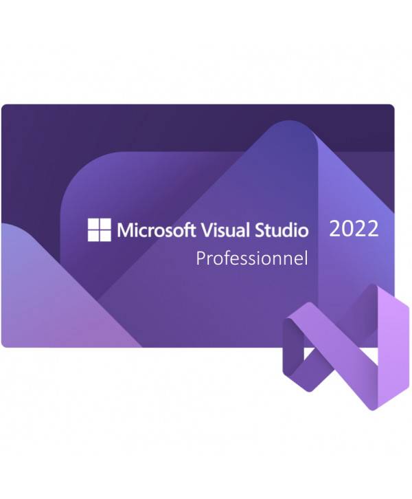 Microsoft Visual Studio 2022 Professionnel - Clé licence à télécharger - Livraison rapide 7/7j