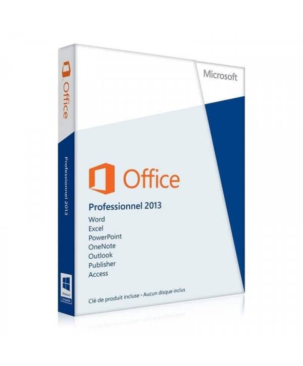 Microsoft Office 2013 Professionnel (Pro) - Clé licence à télécharger - Livraison rapide 7/7j