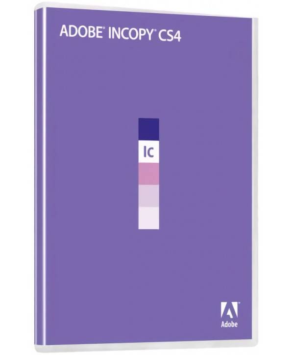 Adobe InCopy CS4 - Clé licence à télécharger - Livraison rapide 7/7j