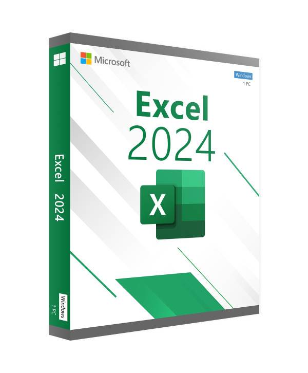 Microsoft Excel 2024 - Clé licence à télécharger - Livraison rapide 7/7j
