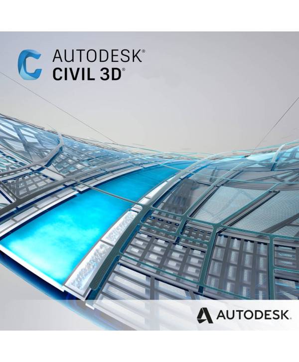 Autodesk Civil 3D (2024, 2025, 2026, 2027) - 1 an - Licence à télécharger - Livraison rapide 7/7j