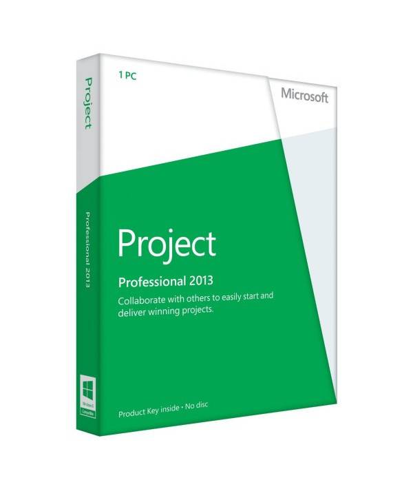 Microsoft Project 2013 Professionnel (SP1) - Clé licence à télécharger - Livraison rapide 7/7j