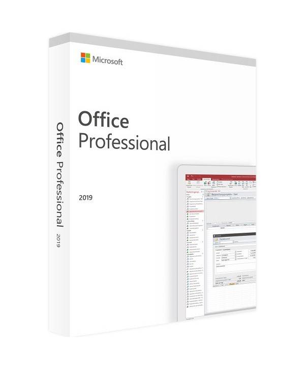 Microsoft Office 2019 Professionnel (Pro) - Clé licence à télécharger - Livraison rapide 7/7j