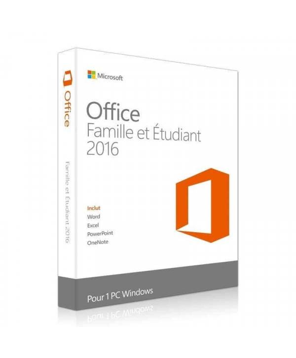 Microsoft Office 2016 Famille et Etudiant (Home & Student) (clé "bind") - Licence à télécharger - Livraison rapide 7/7j