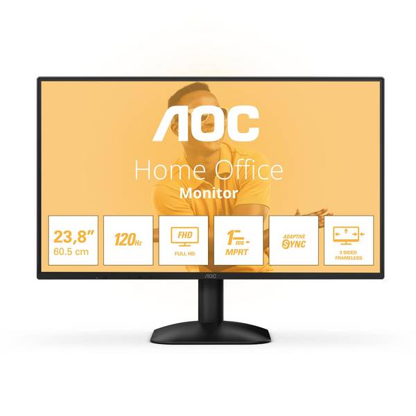 AOC 24B31H 23.8p IPS FHD 120Hz 300cd/m2 1ms VGA HDMI