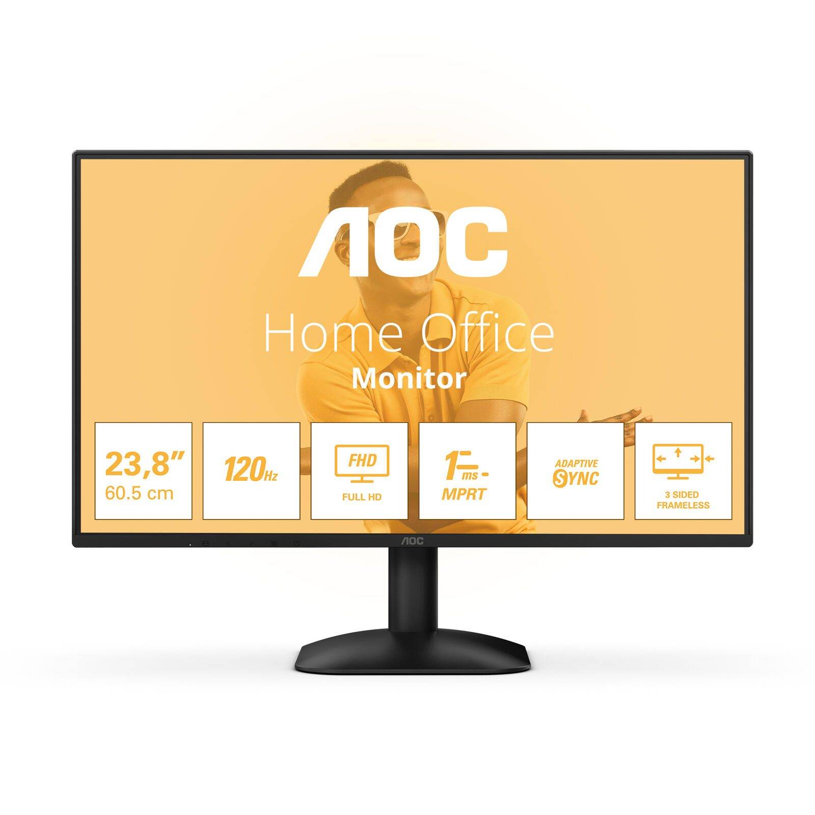 AOC 24B31H 23.8p IPS FHD 120Hz 300cd/m2 1ms VGA HDMI-0