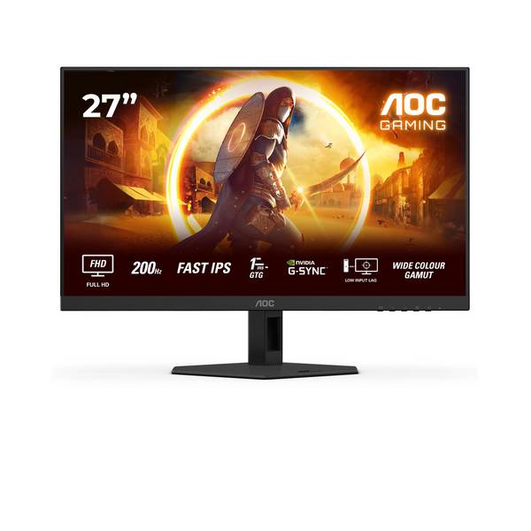AOC G4 27G4HRE, 68,6 cm (27"), 1920 x 1080 pixels, Full HD, LED, 1 ms, Noir, Rouge