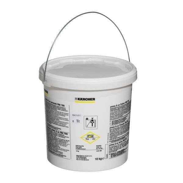 Seau de poudre de detergent moquettepress & ex, tablettes rm 760 tabs seau de 10 kg - KARCHER - Détergent moquette et te-0