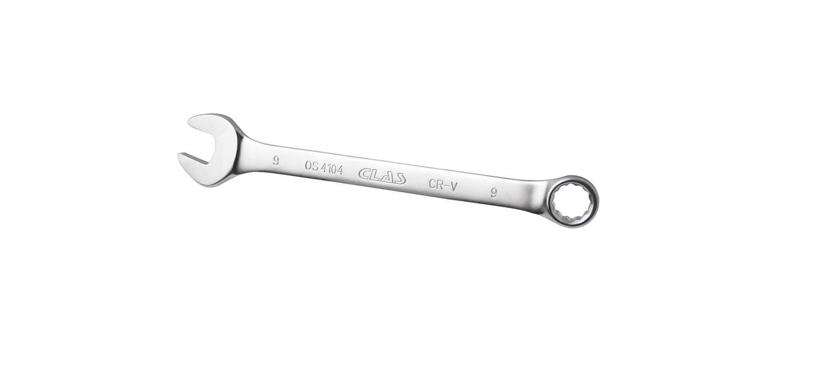 Clé mixte 9mm 12 pans CrV DIN ISO 3113 - OS 4104 - CLAS Equipements-0
