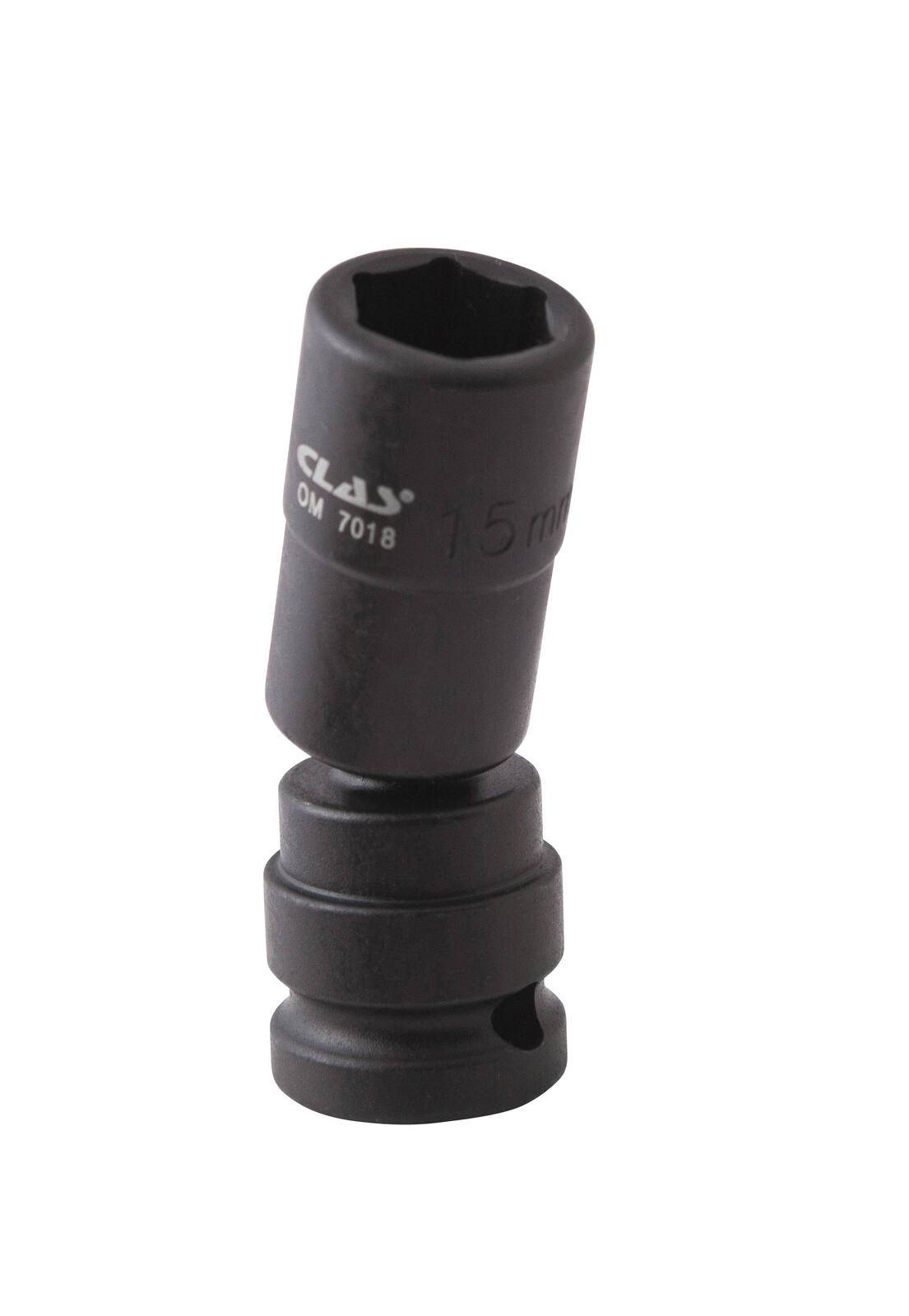 Douille cardan choc héxagonale 15mm L.69mm 1/2" Cr-Mo - SA 0493 - CLAS Equipements-0