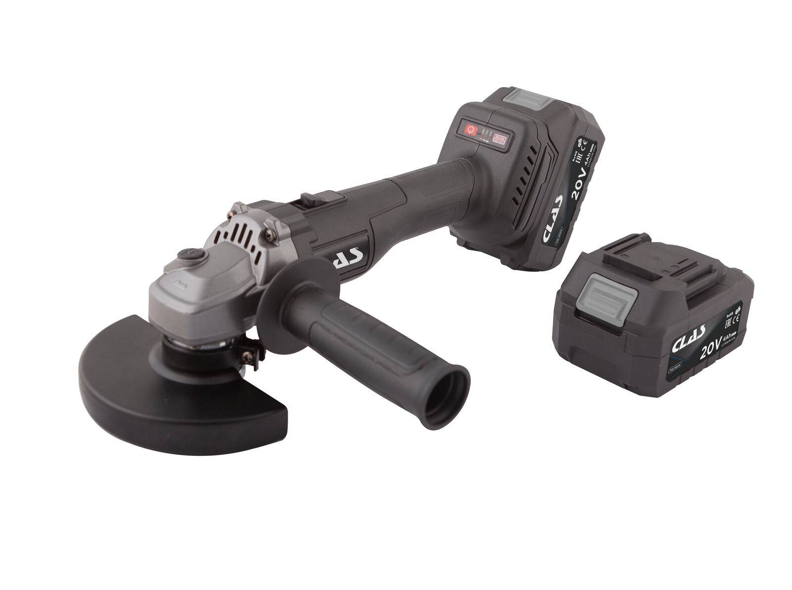 Meuleuse d'angle 125mm 20v brushless + 2 batteries 4ah + chargeurMeuleuse d'angle 125mm 20v brushless + 2 batteries 4ah-3
