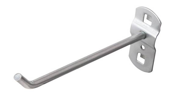 Sachet de 10 crochets simple ø6mm L.100mm pour fond perforé - EG 0347 - CLAS Equipements