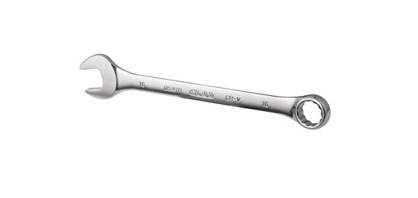 Clé mixte 16mm 12 pans CrV DIN ISO 3113 - OS 4111 - CLAS Equipements