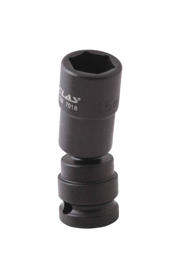 Douille cardan choc héxagonale 16mm L.69mm 1/2" Cr-Mo - SA 0494 - CLAS Equipements