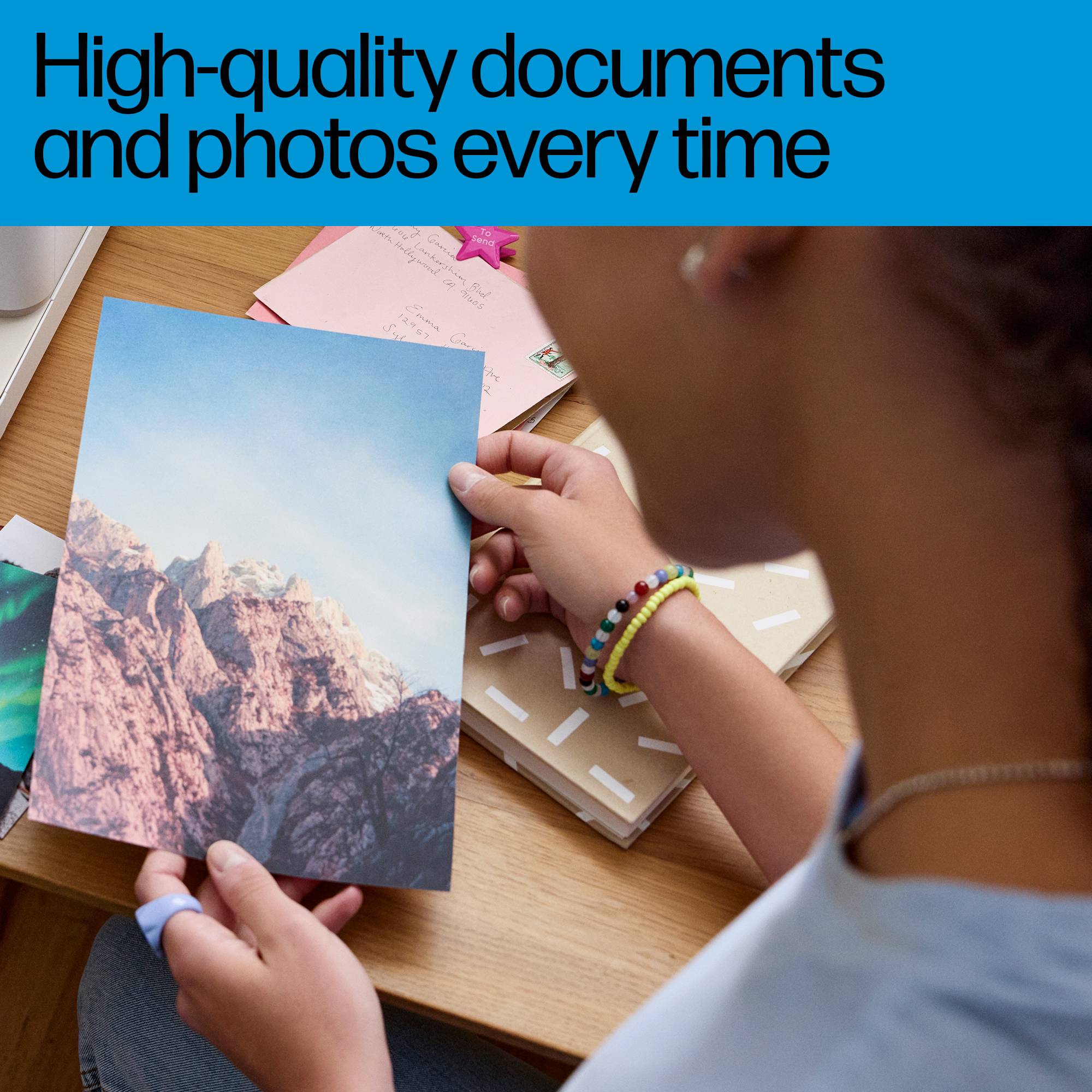 HP ENVY 6122e Wireless All-in-One Couleur Imprimante, Instant Ink; Impression photo, A jet d'encre thermique, Impression-2