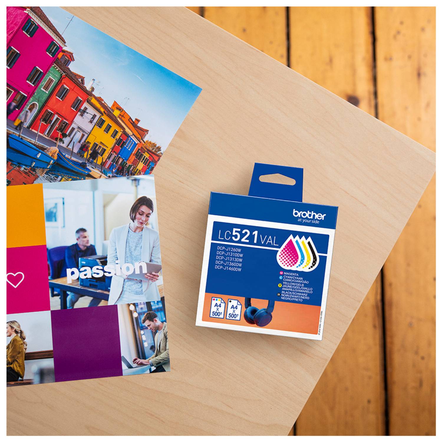 BROTHER Value pack CMYK up to 4x500 pages-0