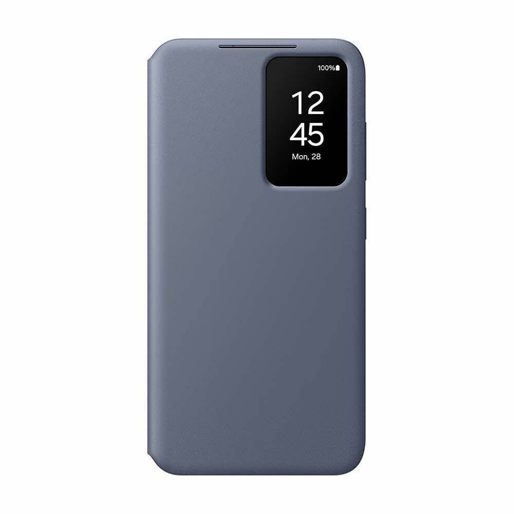 Samsung Smart View Wallet Étui portefeuille Samsung Galaxy S24 violet EF-ZS921CVEGWW-5