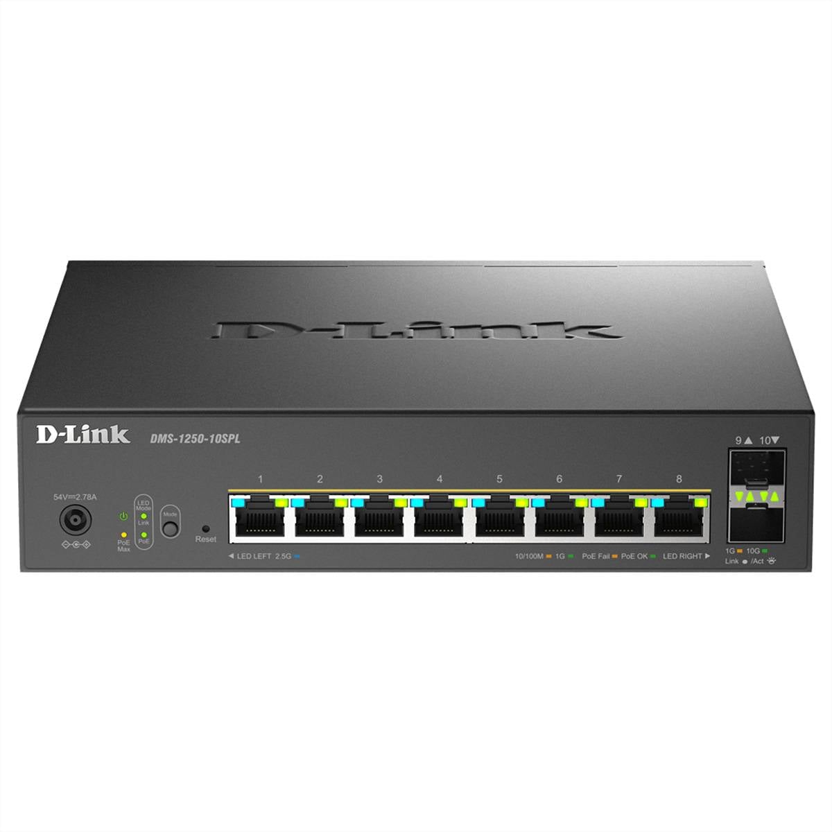 Commutateur D-Link DMS-1250-10SPL/E 10 ports-1