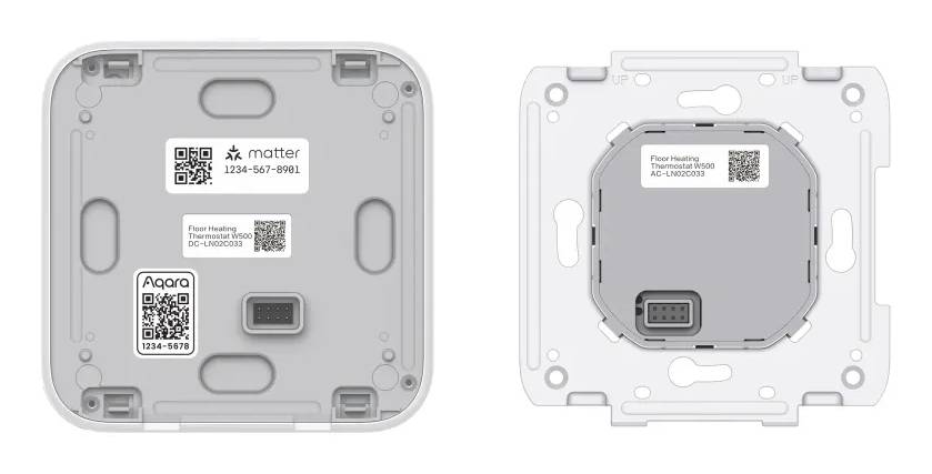 Thermostat Intelligent Chauffage au Sol W500 3600W 16A Thread et Zigbee-1