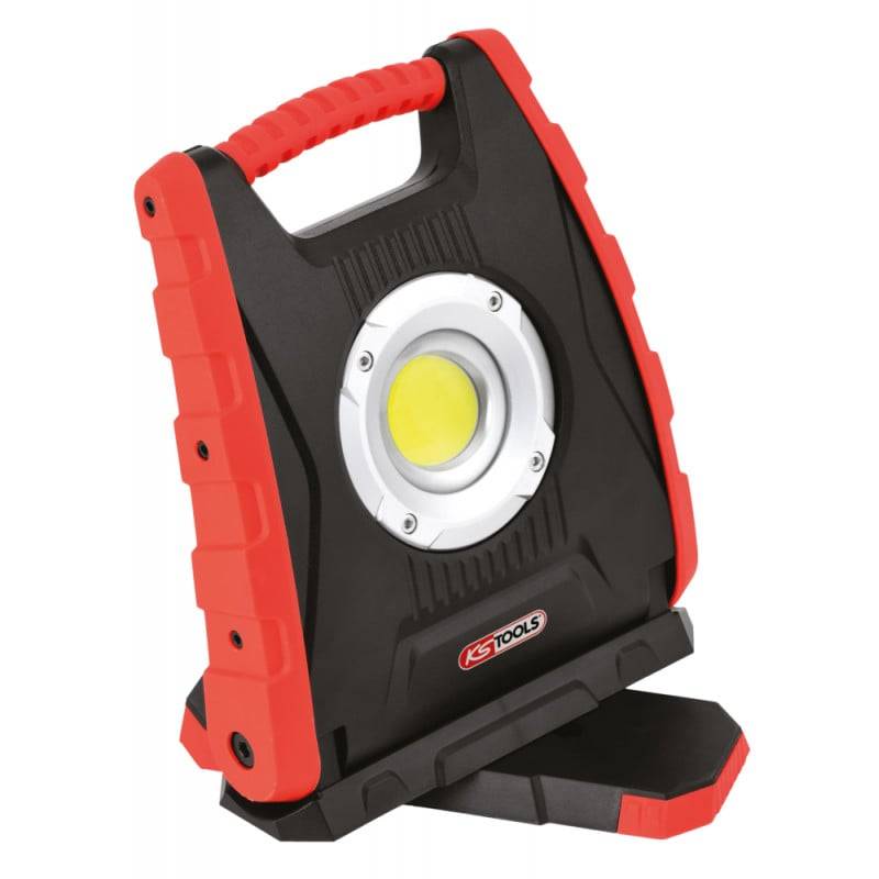 Projecteur mobile à LED 10W 1000Lumens rechargeable - KSTools 150.4351-1