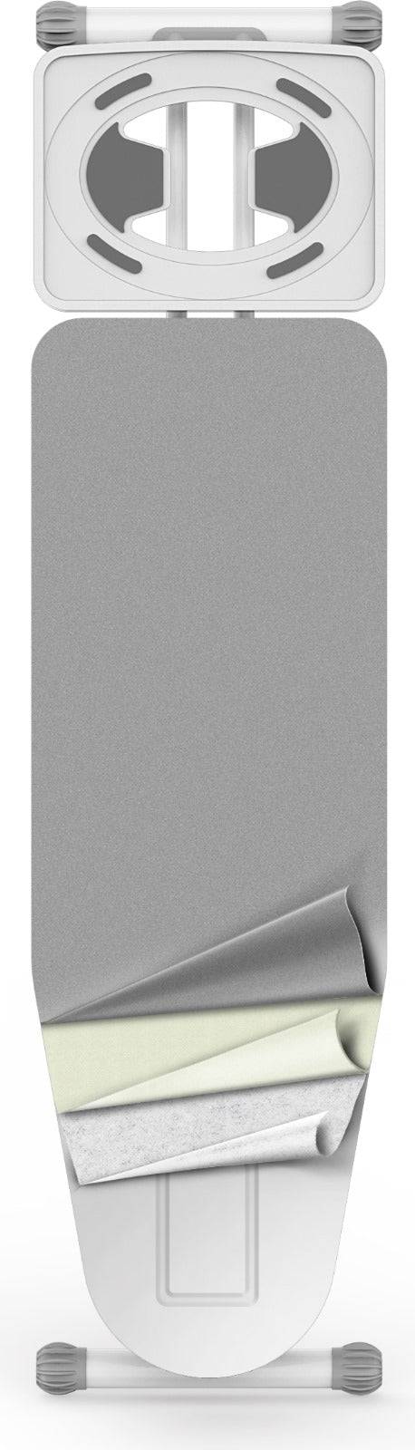 Table à repasser électrique, avec planche large 125 x 42 cm, réglable, nappe renforcé NEW FLASH SARAYLI 2228-2