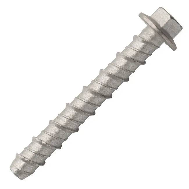 Vis béton en Acier Zingué tête hexagonal à embase M12 x 100 ESSBOX 25 PCS SCELL-IT-0