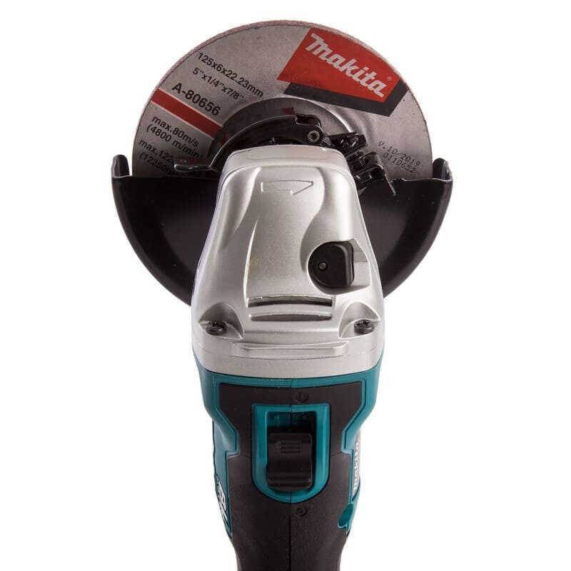 Meuleuse d'angle 18V diam125 mm -2x3,0 Ah- en MAKPAC - MAKITA DGA506RFJ-2