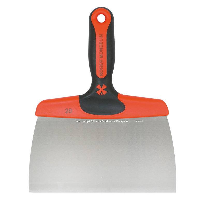 Couteau à enduire Inox trempé, manche trimatière 22 cm - MONDELIN-0
