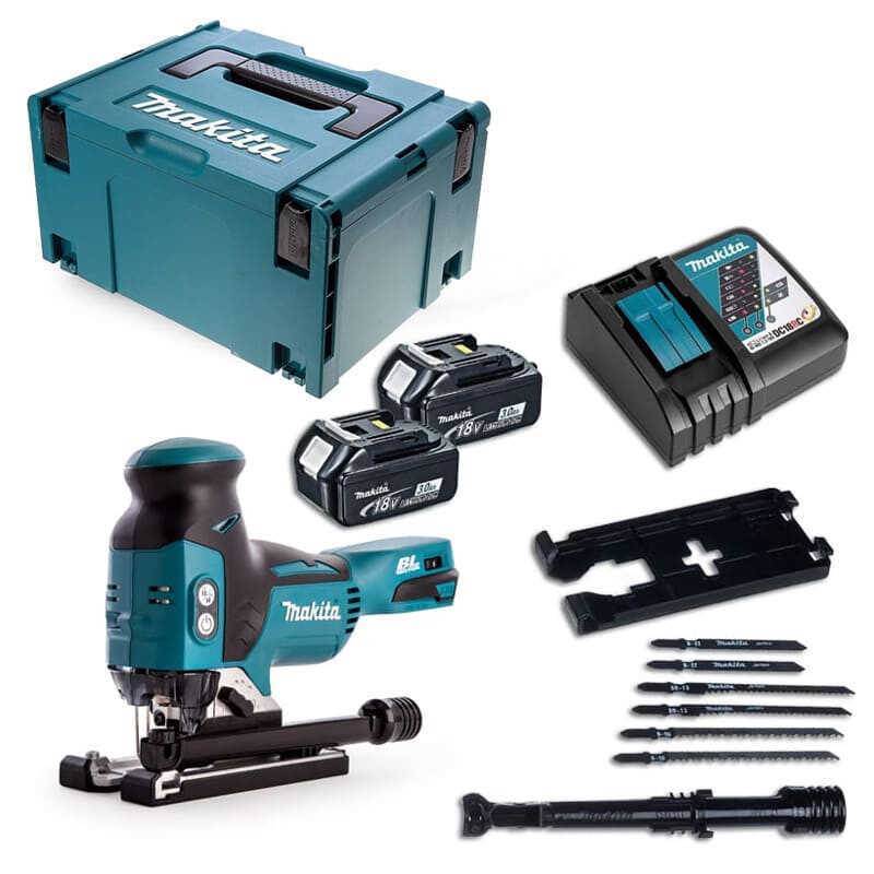 Scie sauteuse 18V LXT -2x3,0 Ah- en MAKPAC - MAKITA DJV181RFJ-0