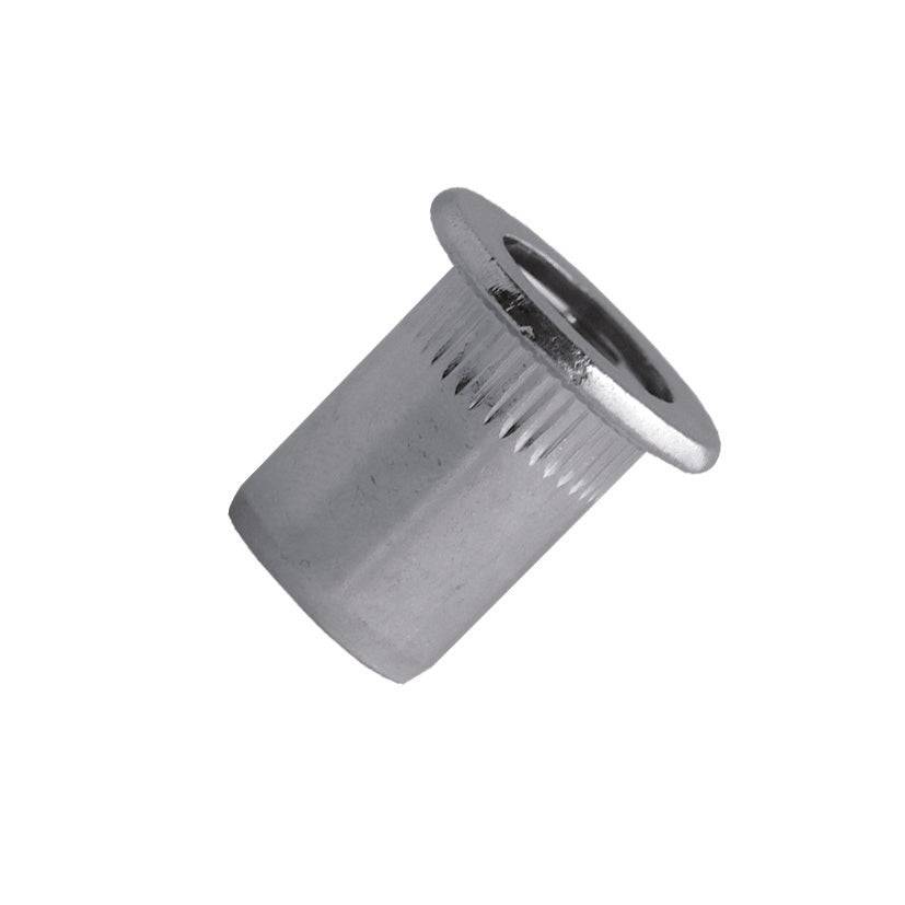 Ecrous crantés acier tête plate M6X30 boîte de 200 - SCELL-IT - TCD0630-0