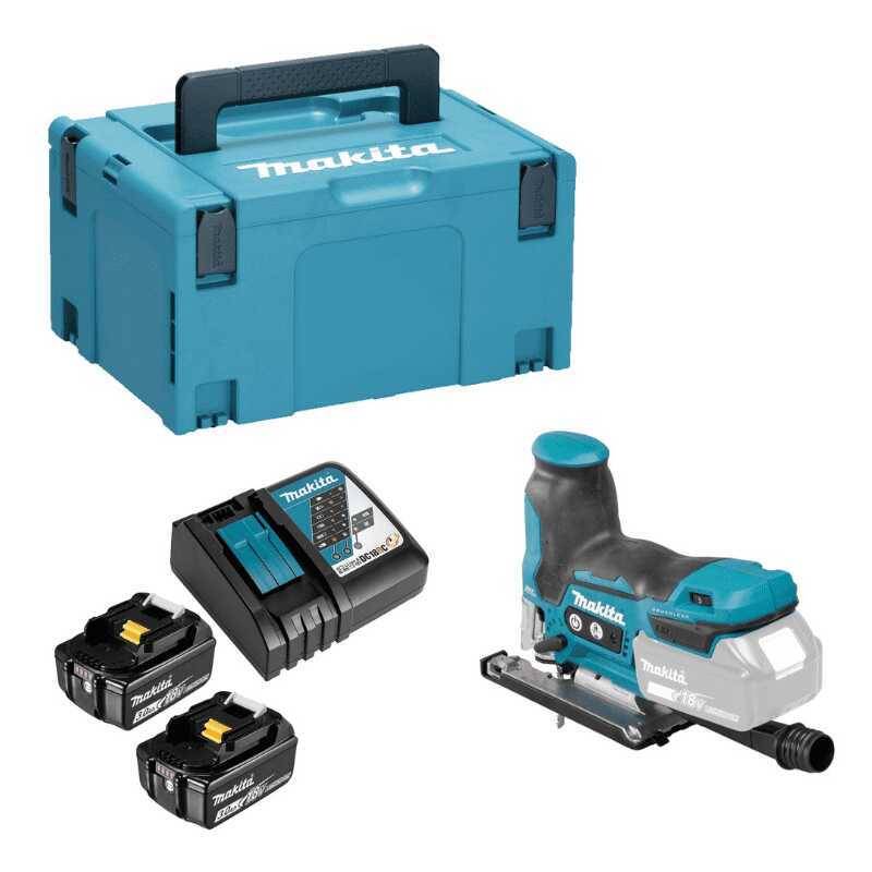 Scie sauteuse 18V LXT Li-Ion -2x3 Ah- en Makpac - MAKITA DJV185RFJ-0