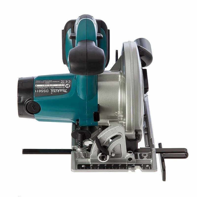 Scie circulaire 18V LXT diam165 mm -2x3,0 Ah- en MAKPAC - MAKITA DSS611RFJ-4