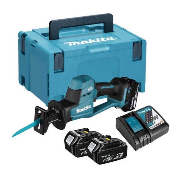 Scie sabre récipro 18V LXT -2x4,0 Ah- en coffret MAKPAC - MAKITA DJR189RMJ