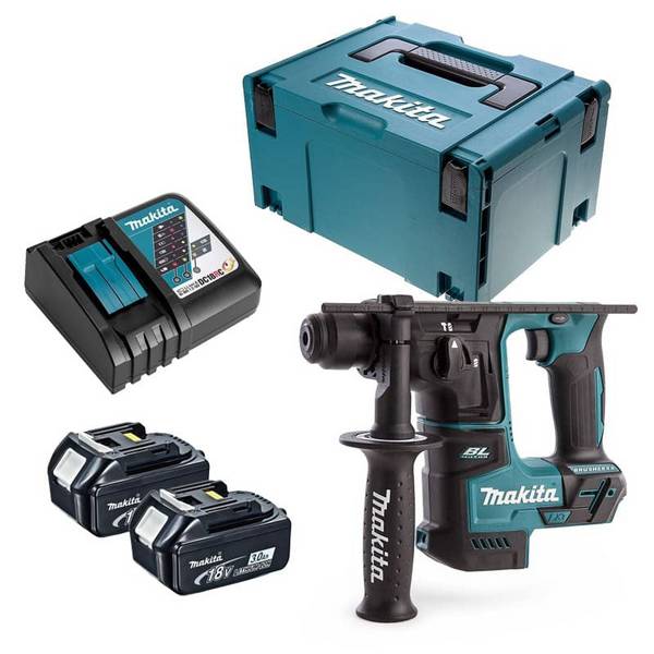 Perforateur SDS-Plus 18V LXT 1,2 J -2x3,0 Ah- en MAKPAC - MAKITA DHR171RFJ
