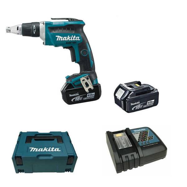 Visseuse à placo 18V LXT -2x4.0Ah- en MAKPAC - MAKITA DFS452RMJ