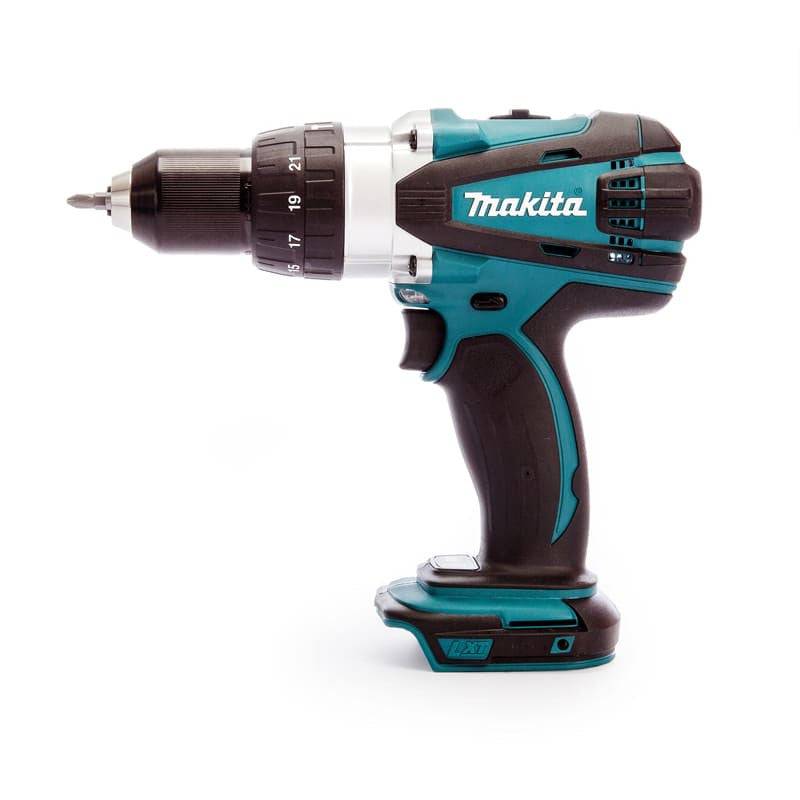 Perceuse à percussion 18V LXT -2x3.0 Ah- en MAKPAC - MAKITA DHP458RFJ-1