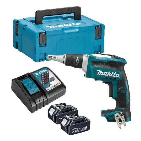Visseuse à placo 18V LXT -2x3,0 Ah- en MAKPAC - MAKITA DFS452RFJ