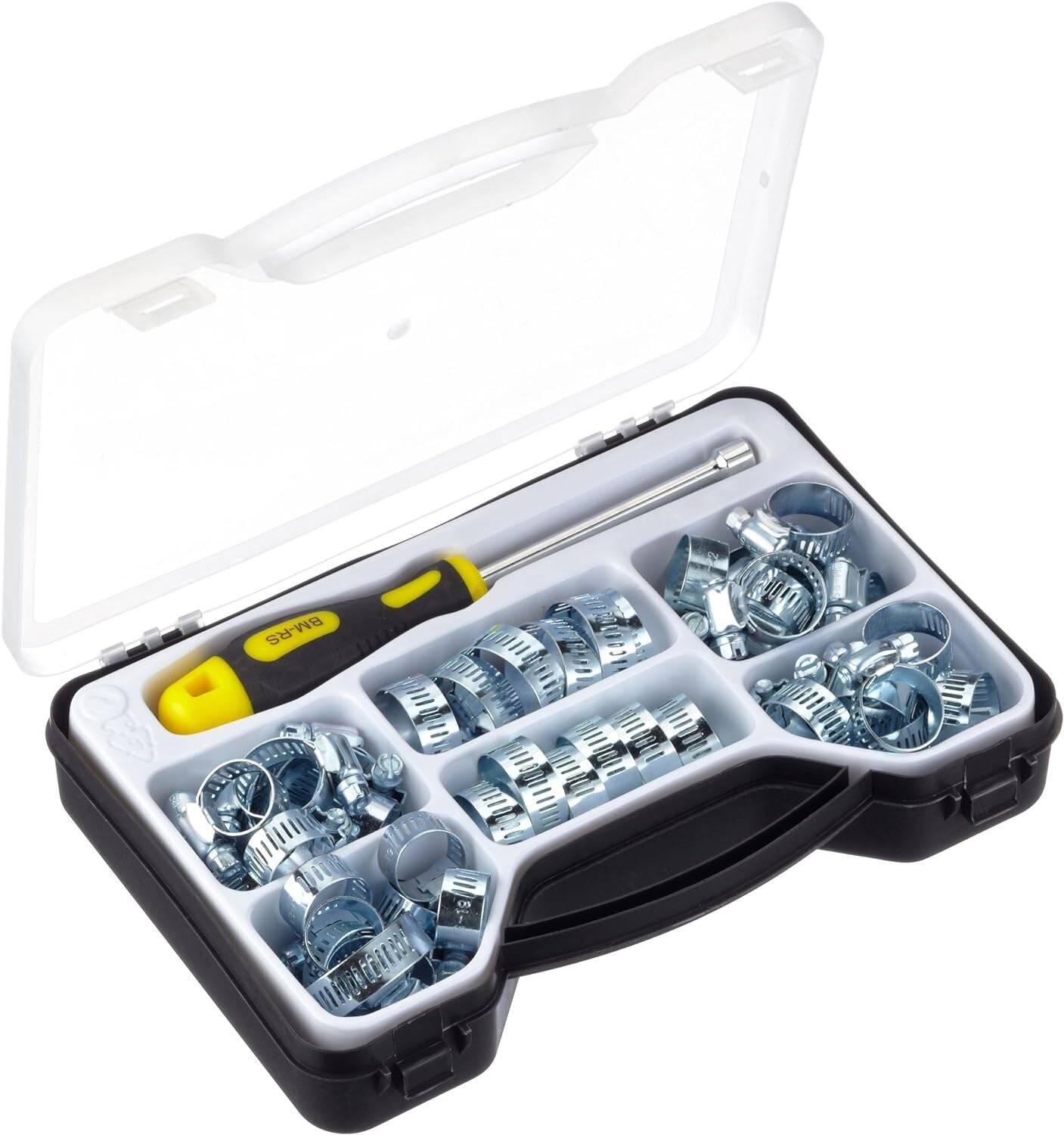 Lot de colliers de serrage, 50 pièces - MANNESMANN - M60046-0