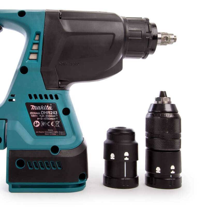 Perfo-burineur 18V LXT SDS-Plus 2J -2x3.0 Ah- en MAKPAC - MAKITA DHR243RFJ-1