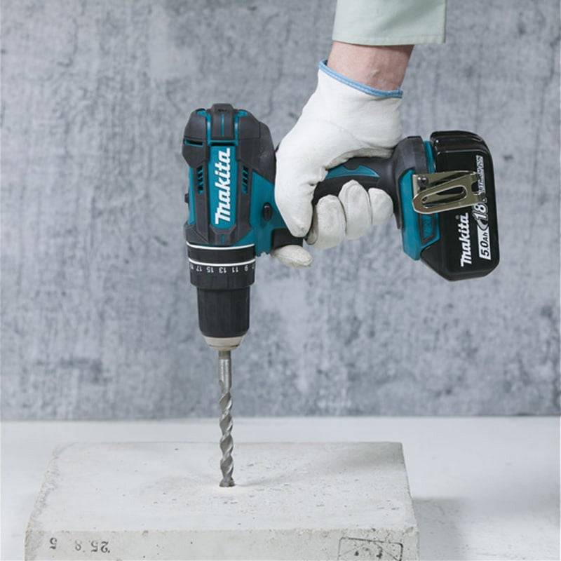 Perceuse à percussion 18V LXT -2x4,0 Ah- en MAKPAC - MAKITA DHP482RMJ-4