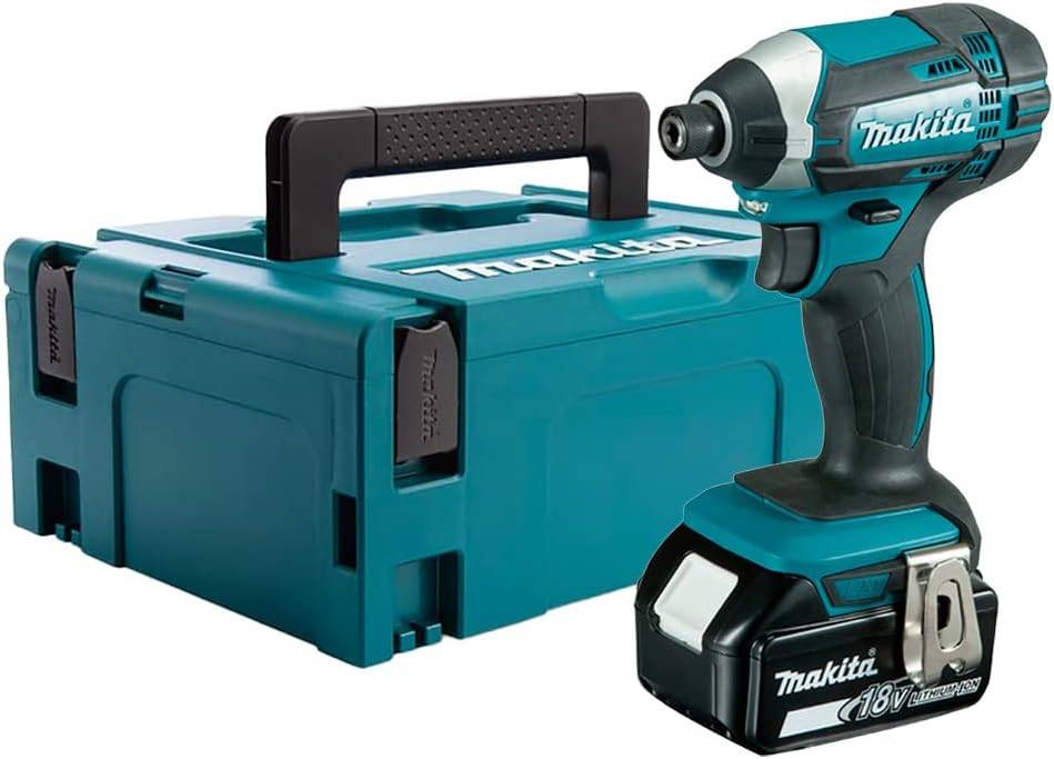 Visseuse à Chocs DTD152Z + 1 x Batterie 4,0 Ah -BL1840B- + MAKPAC 2 - Makita DTD152-0
