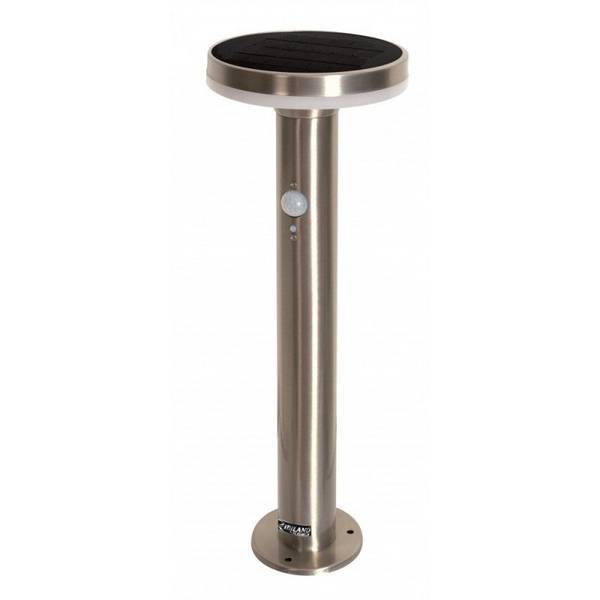 Borne solaire Stella hauteur 50cm rond sur pic avec détecteur de mouvement - RIBIMEX