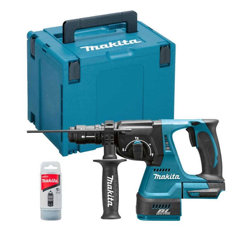 Perfo-burineur 18V LXT SDS-Plus 2J -2x3.0 Ah- en MAKPAC - MAKITA DHR243RFJ-4