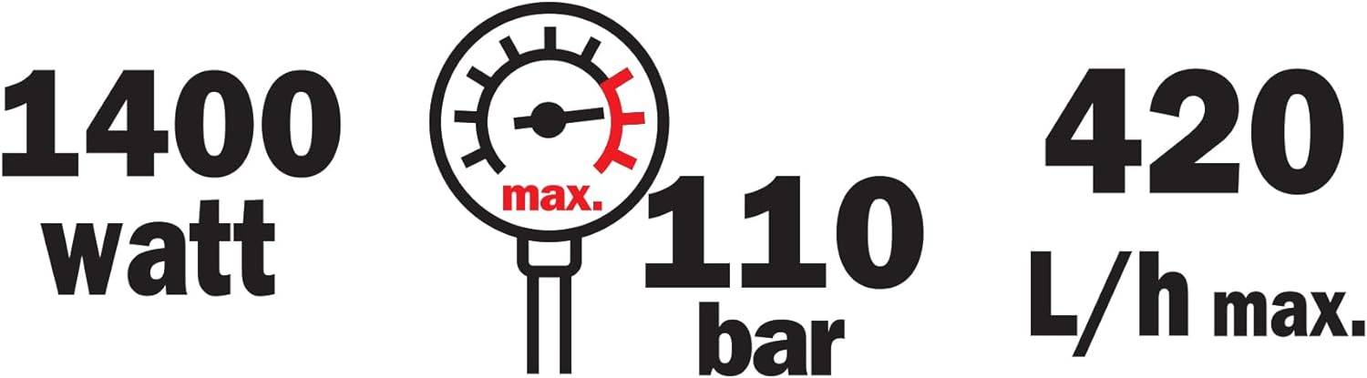Nettoyeur Haute Pression 110 Bars Ribimex prnhp01-2