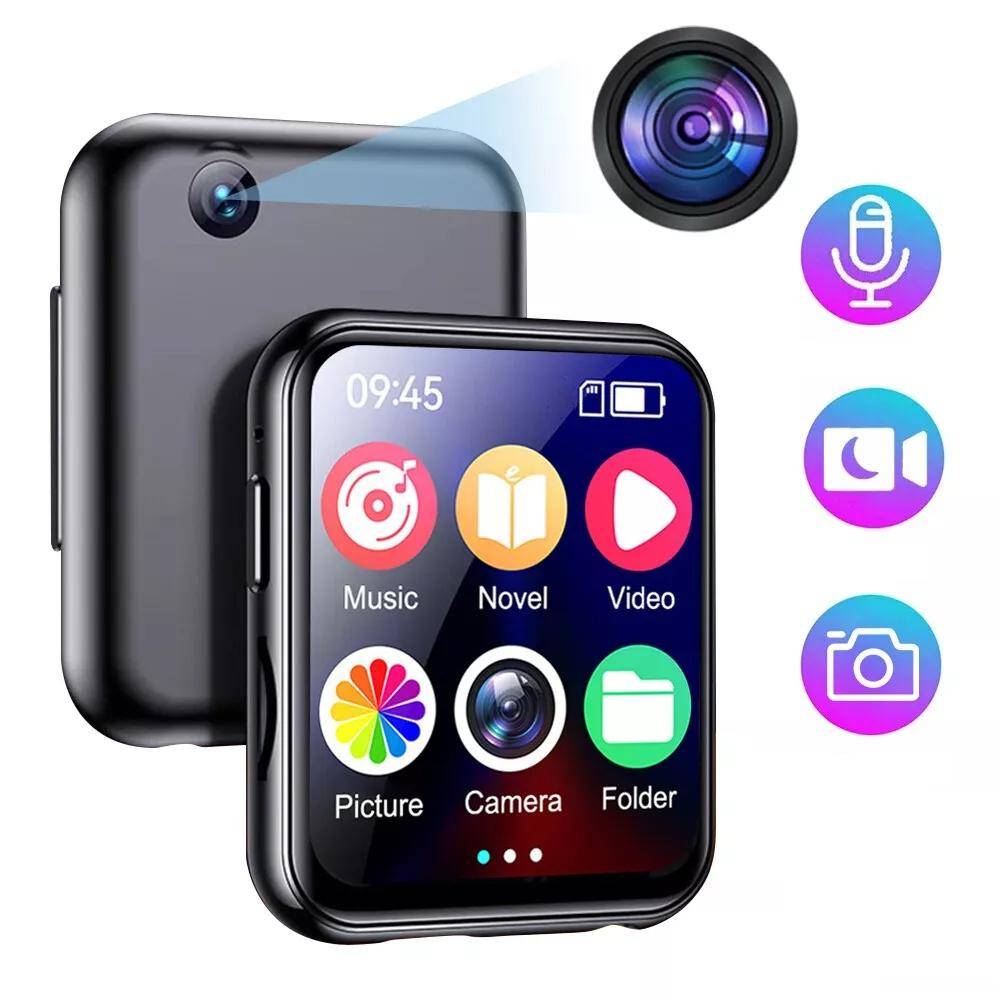 Lecteur MP3 Avec Caméra FHD Bluetooth Son Hi-Fi Écran Couleur 1.96 Pouces - Yonis-0